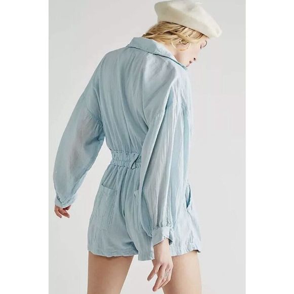 Free People Jen's Pirate Booty Satisfaction Romper Size XS. B-6 - Picture 5 of 10